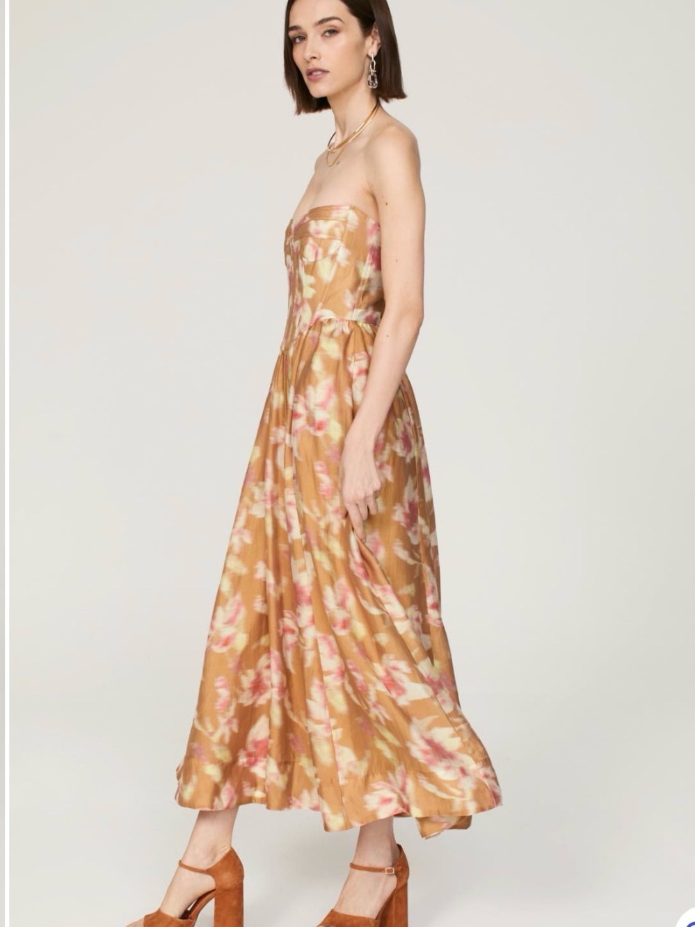 Bardot Lola Corset Midi Dress - Picture 3 of 8